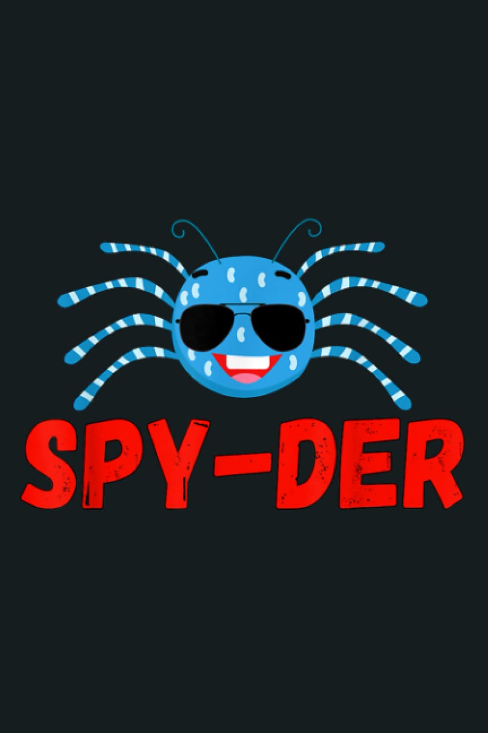 Spy Der Spider Lover Spy Pun Cute Cartoon Arachnid: Notebook Planner - 6x9 inch Daily Planner Journal, To Do List Notebook, Daily Organizer, 114 Pages