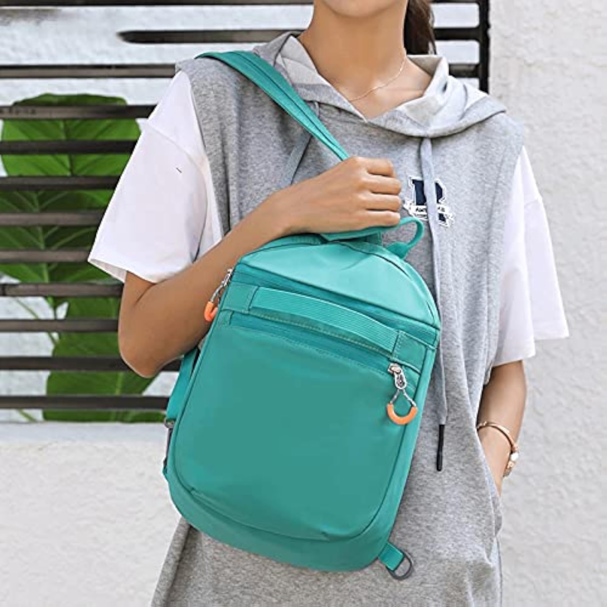 Nylon Waterproof Small Backpack, Unisex
