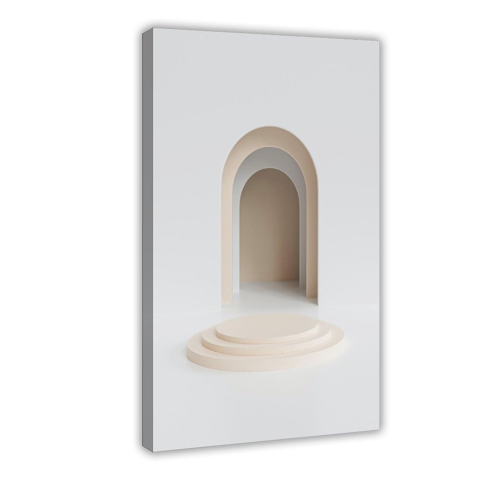Bareronor Boho Arches Canvas Poster Bedroom Decor Landscape Office Room Decor Gift 24" L X 36" W