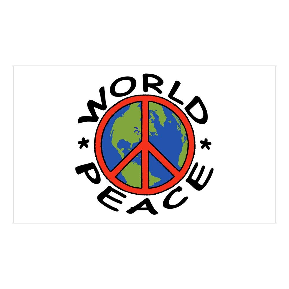 CNW Studio World Peace Decal Vinyl Bumper Sticker 5"