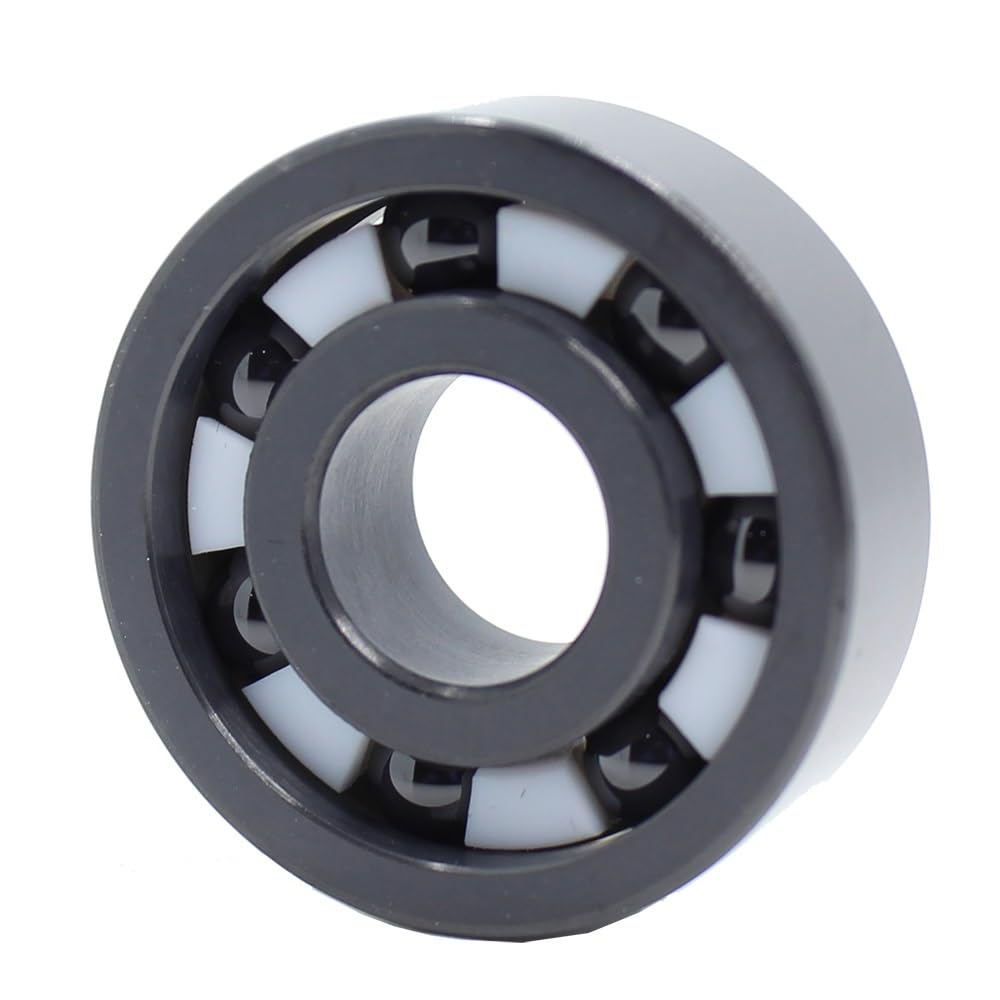 HYRBNSDLK 6201 Full Ceramic Bearing 12 * 32 10 mm Si3N4 Material 6201CE All Silicon Nitride Ball Bearings
