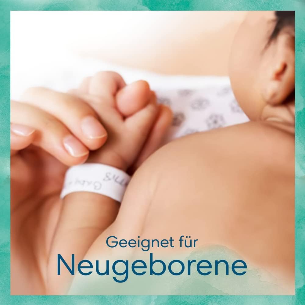 Pampers Harmonie Baby Set mit Windeln Größe 2 (4-8 kg, 240 Stück) MONATSBOX und Harmonie Aqua Baby Feuchttücher Box 720 Tücher (15 x 48), Baby Erstausstattung