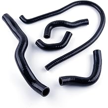 Silicone Coolant Radiator Hose Kit For 2003-2008 Kawasaki Vulcan 1600 VN 1600 Nomad Black