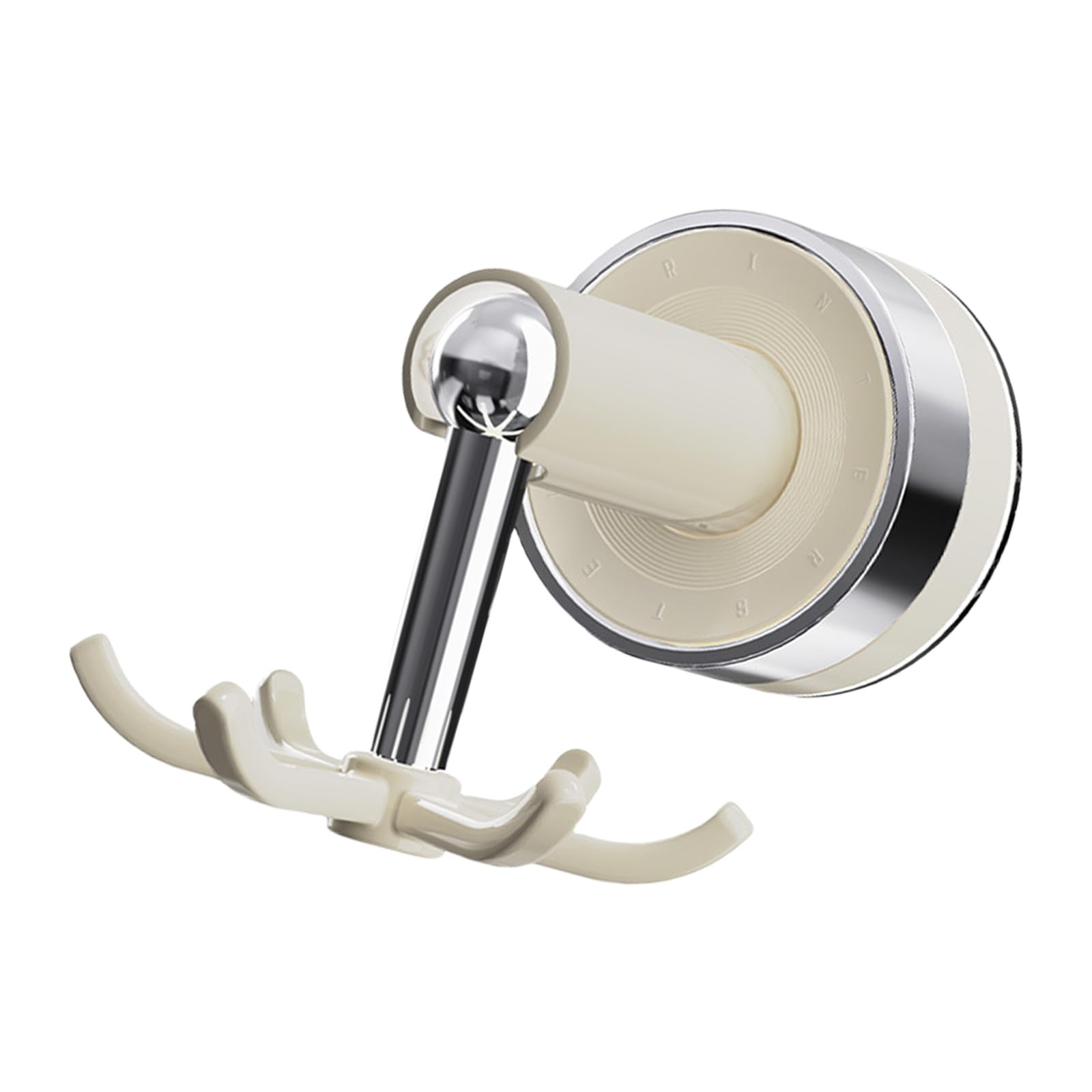 Buxuaaaa Strong ABS 6 Rotating Suction Hook Not Drilling Need Space Saving Kitchen Storage for Kitchen Wall Storage Adhesive Wall Hook