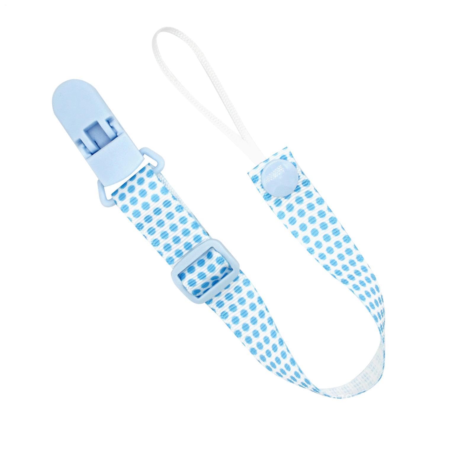 Pacifier Clip - Soother Holder with Silicone Beads | BPA Free, Adjustable Strap for Teethers, Pacifiers Toys, Safe Stylish Accessory for Adjustable and Versatile Strap — view 14