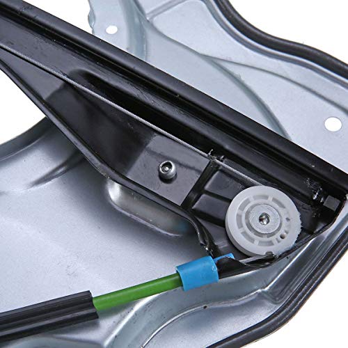 Frankberg Elektrisch Fensterheber Mit Grundplatte Ohne Motor 4/5-Türer Vorne Rechts Kompatibel mit Fabia I 6Y2 6Y3 6Y5 1999-2008 6Y1837462