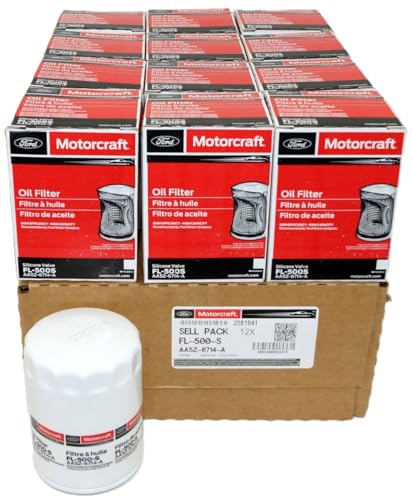 Motorcraft FL500S-12PK Oil Filter (Aa5Z6714A)