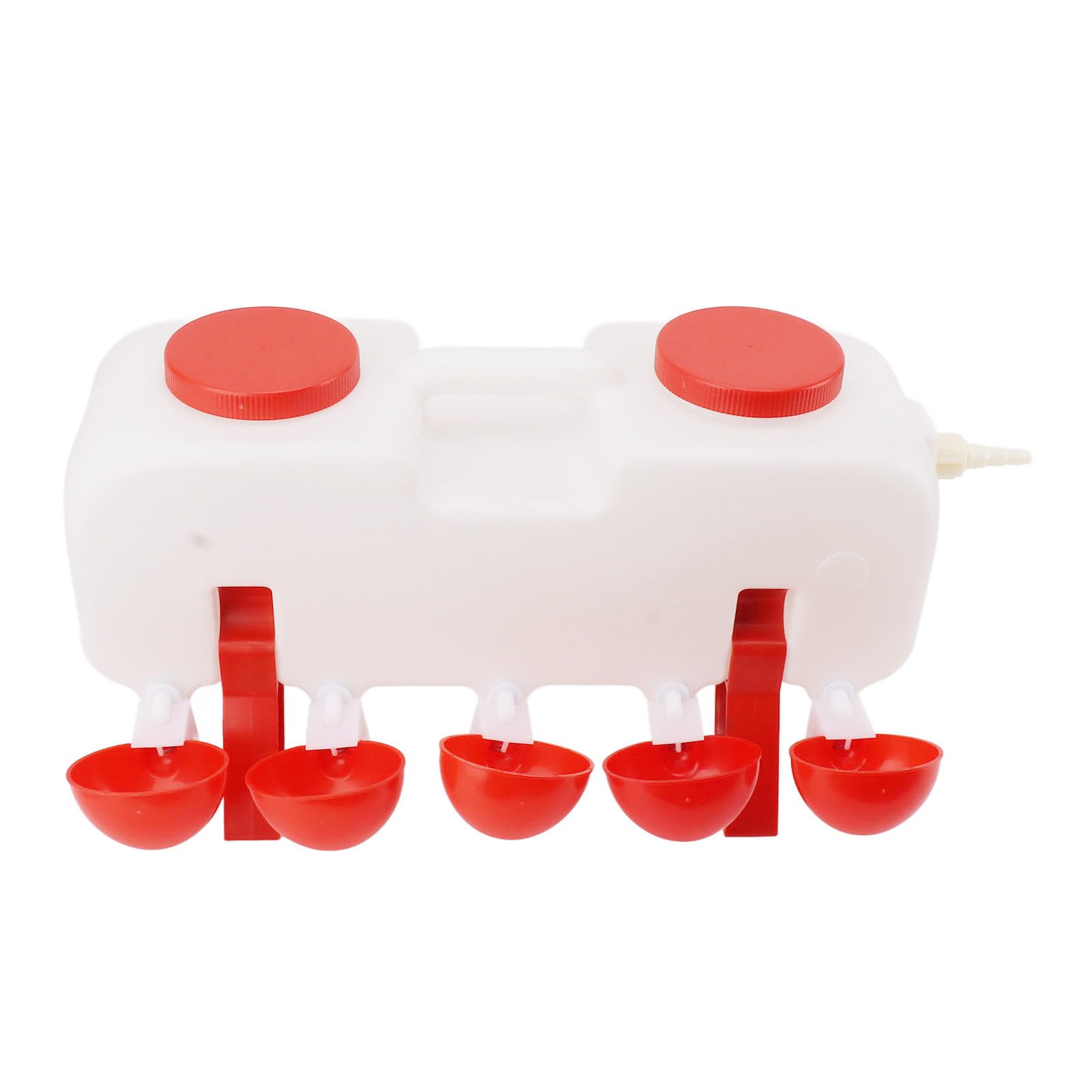 EMUKOEP Abbeveratoio automatico per pollame, grande, 10 l, con 10 ciotole per anatra e oca