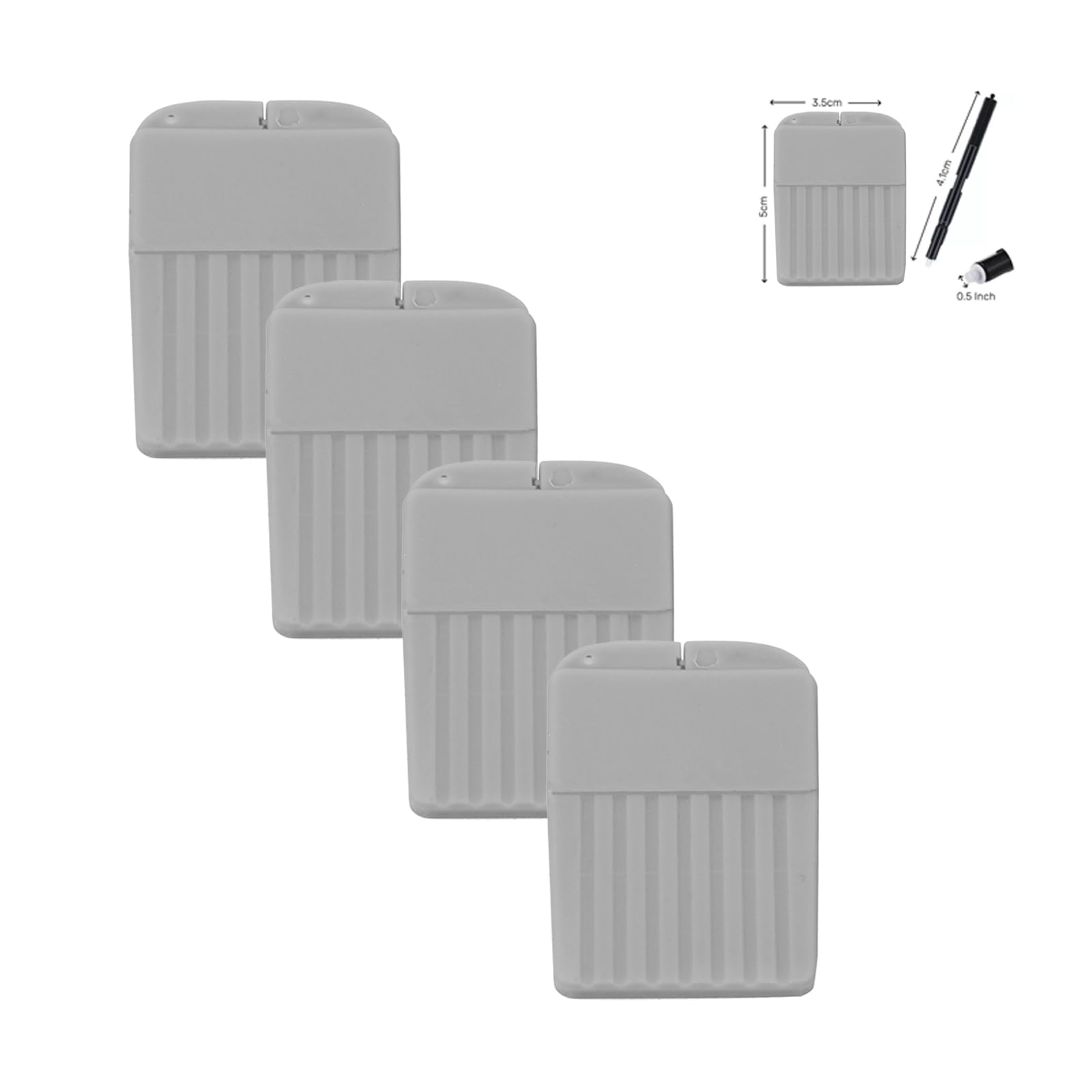 Phonak Hearing Aid Accessories, Resound Wax Traps Hear Clear Cleaning kit Accessory (32 Filters) Hear Clear Hearing Aids Filters Wax Guards, Grey