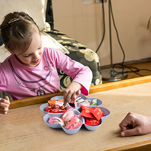 FESSOSKO 4 Pezzi Piatto Snack, Ciotoline per