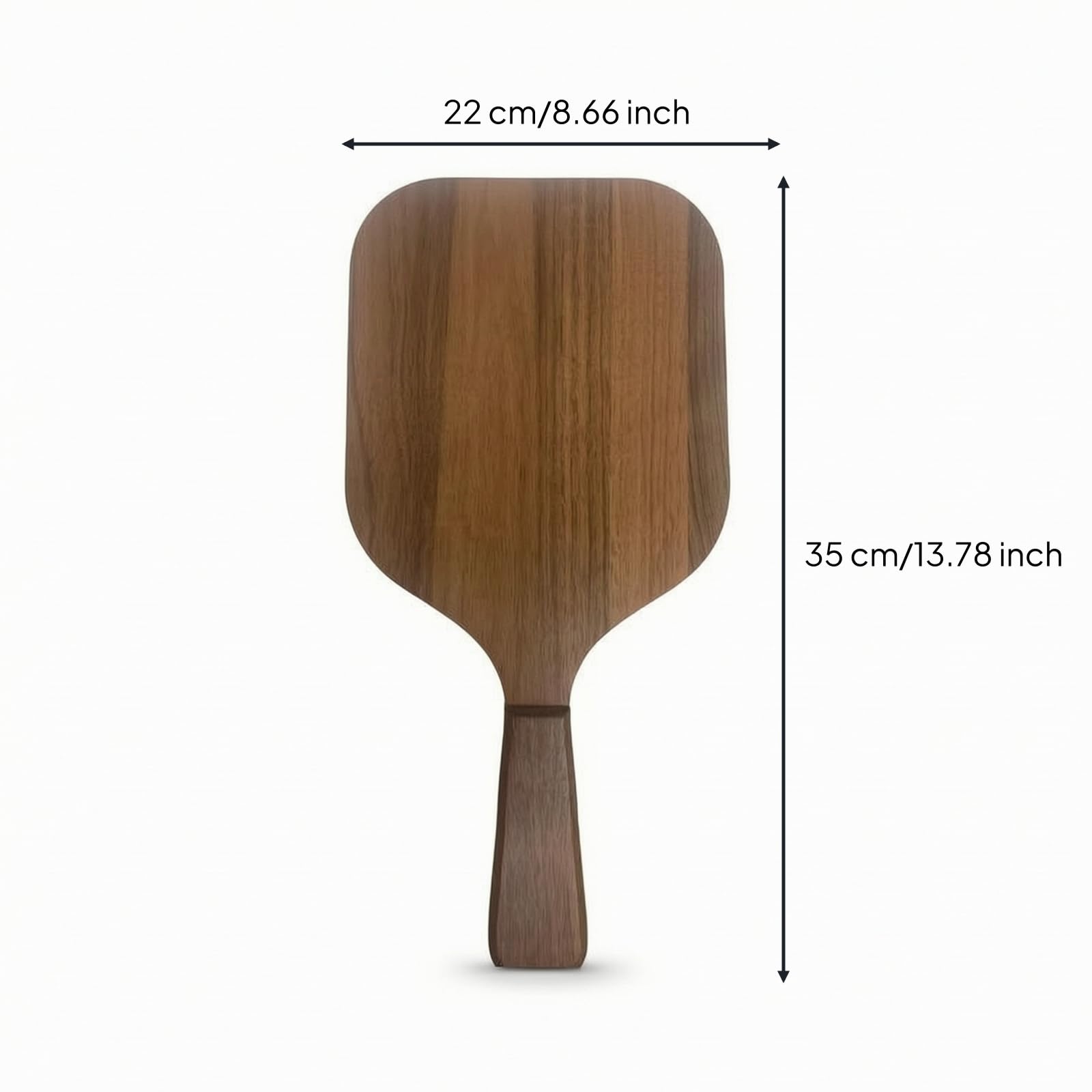 Harilla Racchetta da Paddle in Racchetta da Legno Racchetta Sportiva Racchetta da Spiaggia con Finitura Presa Sicura Controllo Bilanciato con Pallina Inclusa