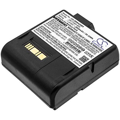 Cameron Sino - Batteria per Zebra L405 RW420 EQ PN: AK17463-005 CT17102-2 6800 mAh 50.32 Wh
