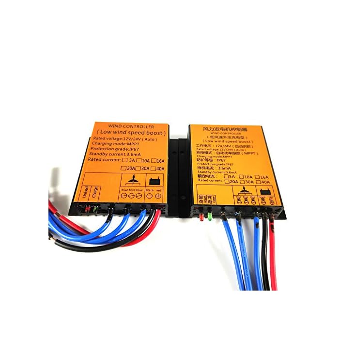 Buy 6000W-8000W MPPT Wind Charge Discharge Booster Controller+ Auto 12V ...