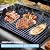 15.3" Porcelain Enameled Steel Flavorizer Bars 7636 and 17.4" Porcelain Steel Grill Grates 7525 Replacement for Weber Spirit 300 Series with Front Control Knobs, Spirit E310 E320 E330 S310 S320 S330