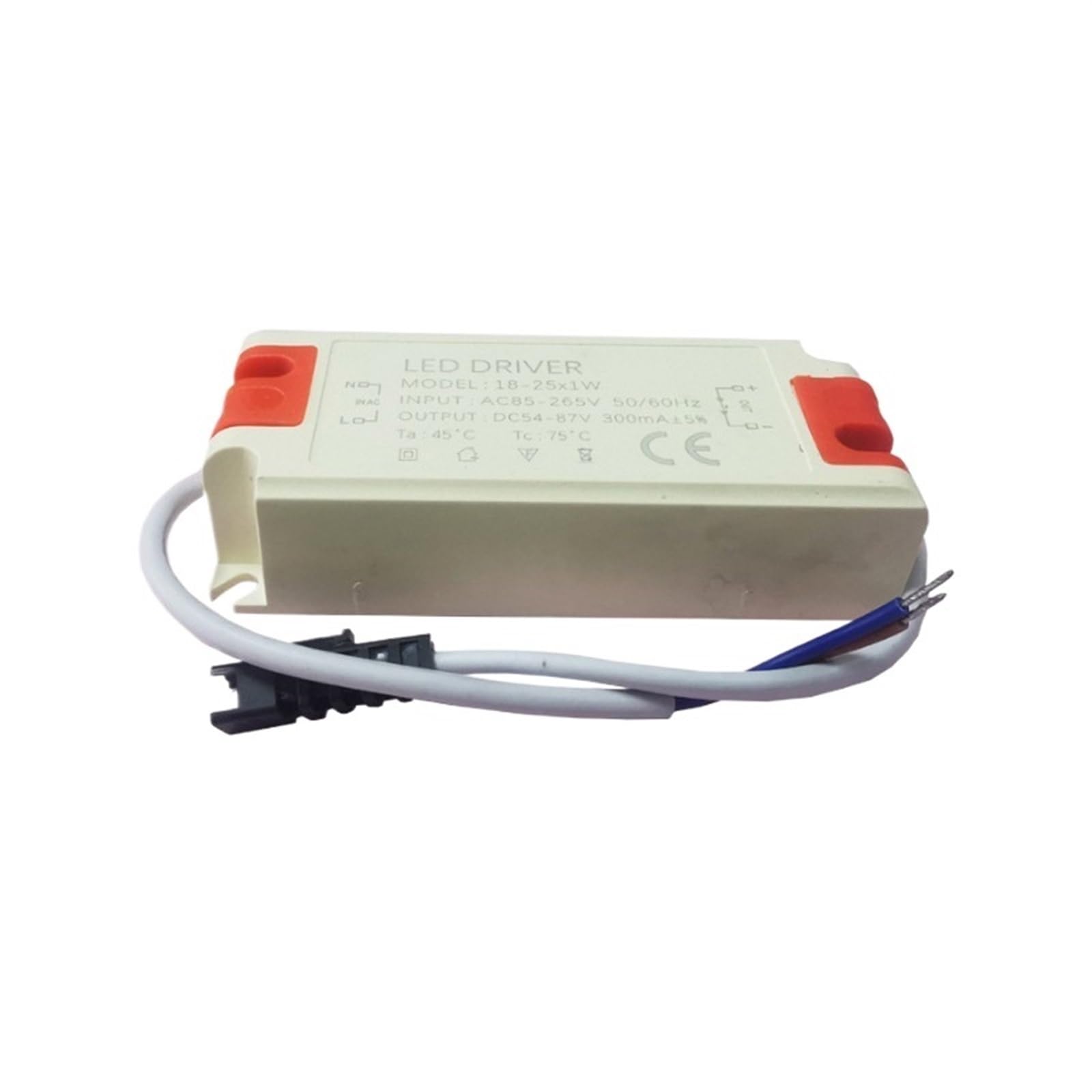 Transformateur LED 18-25W large tension alimentation externe pour plafonnier 20 24 pouces 280mA