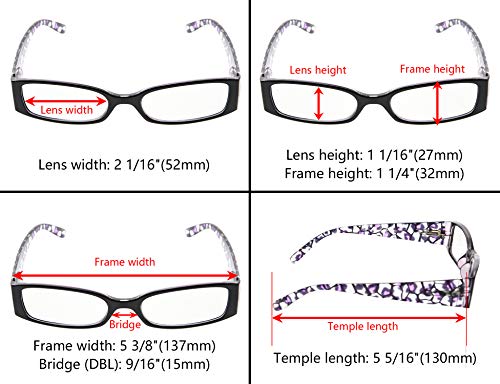 Image of Eyekepper 3 Pack Blue Light Blocking Eyeglasses Crystal Clear Computer Readers