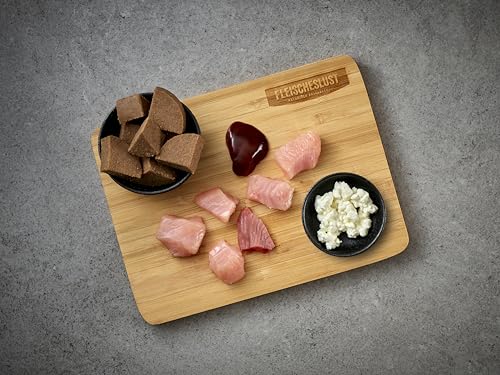 Fleischeslust Meat & Treat Huhn mit körnigem Frischkäse 80g