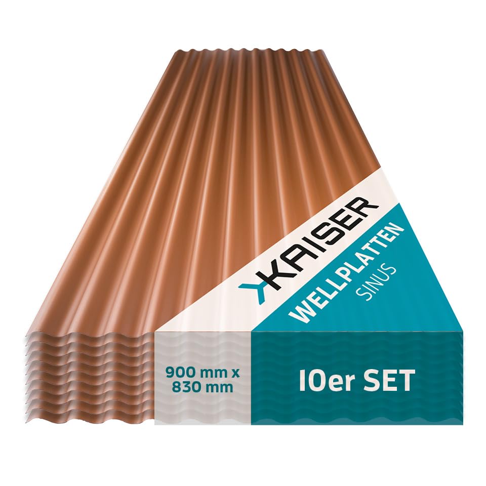 Adatto individualmente: scegli tra 3 misure – 90 x 117 cm, 90 x 83 cm o 90 x 200 cm – perfetto per qualsiasi tetto ondulato o il vostro tetto fai da te.