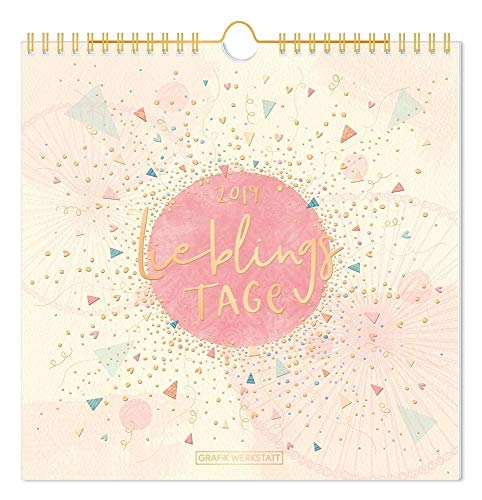 Wandkalender 2019 Lieblingstage