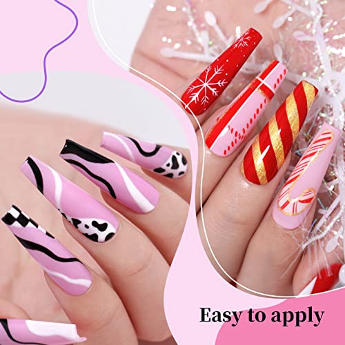 12 Farben Gel Nail Liner Polish Gellack Shellac Set UV LED Gel Nagellack Set For DIY Drawing Lines Nagel Designs Farbgel… – Bild 5