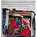 PHEVOS Hobo Crossbody Handbag for women, Hippie Shoulder Bags Purse Vintage Ethnic Tribal Embroidered Boho Hippie for Ladies