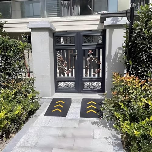 Rampa para entrada resistente de 11 cm con estructura estable miniatura 6