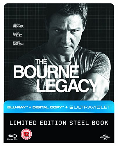 The Bourne Legacy - Limited Edition Steelbook (Blu-ray + Digital Copy + UV Copy) [2017] [Region Free]