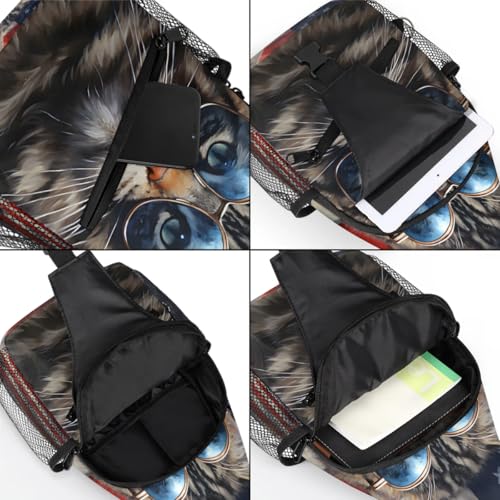 Sling Bag unisex para viaje y senderismo 5.7L miniatura 5