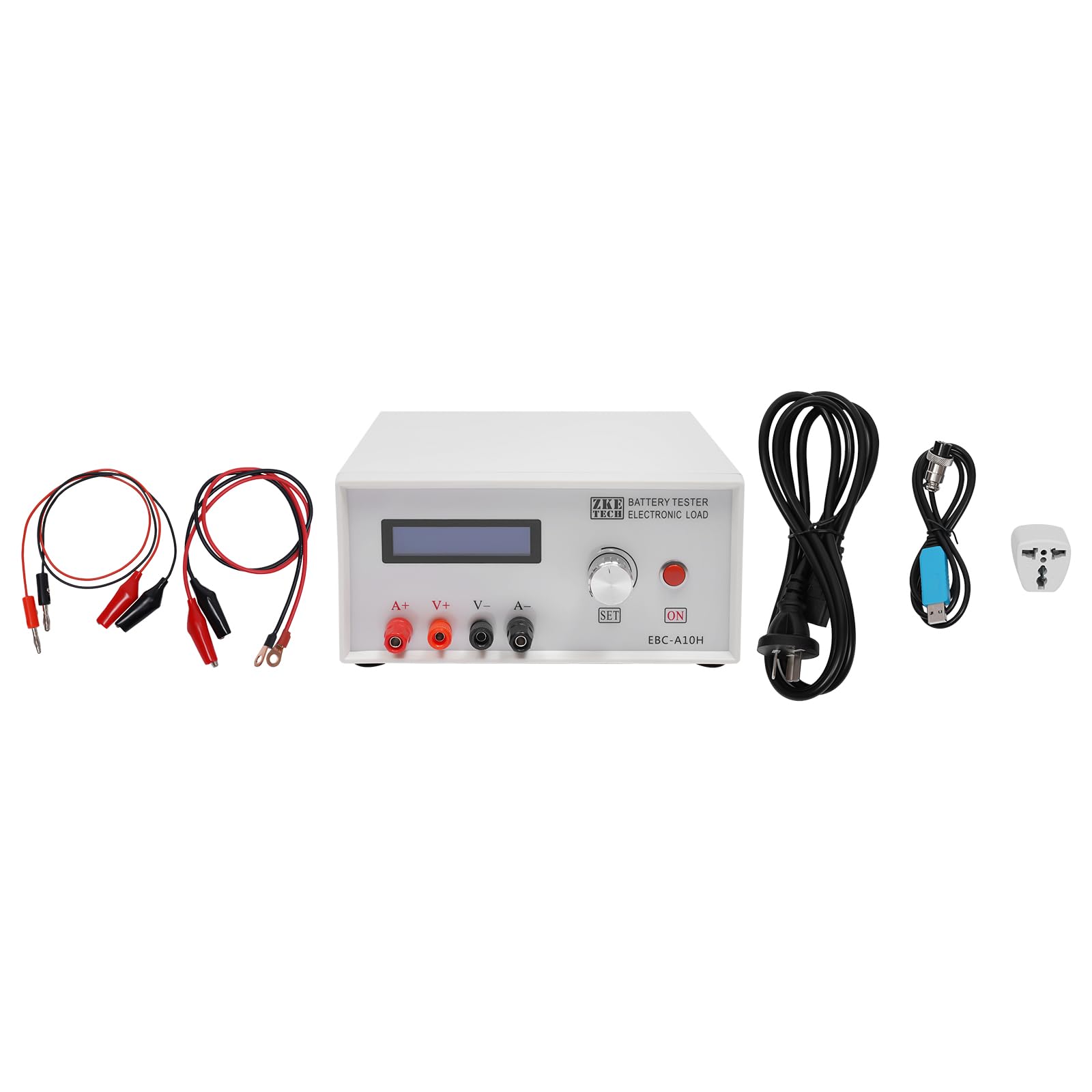 Tester per batteria professionale da 150 W, controllo della capacità di carica/scarica con display LCD e funzioni di protezione: adatto per il controllo della capacità di carica-scarica di tutti i