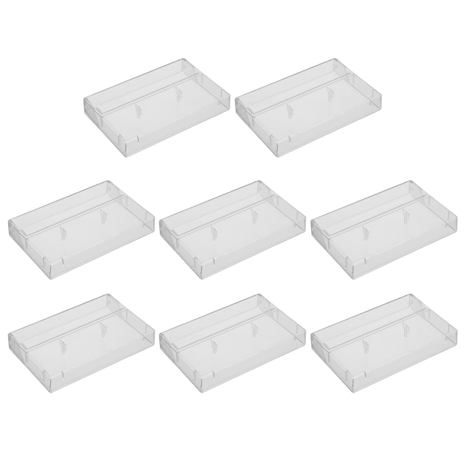 Caja para cintas de cassette transparente: soluciona el desorden con ABS 1