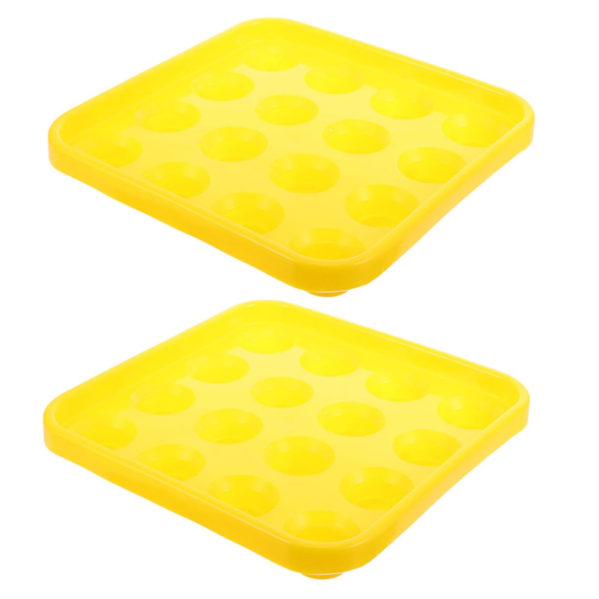 BESPORTBLE Snooker Ball Storage Tray 2pcs Billiard Ball Holder Perfect Billiards Accessory