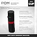 POM Pepper Spray Combo Pack Clip & Keychain - Maximum Strength OC Spray Self Defense- Tactical Compact & Safe Design - 25 Bursts & 10 ft Range - Stream Spray Pattern