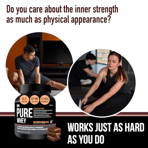 Image of 1 Kg, 28 Servings Belgian Chocolate|The HOLISTIC WHEY PROTEIN | Muscle Building, Bone Strength, Immunity, Healthy Skin, Hair and Nails (Pack of 1)