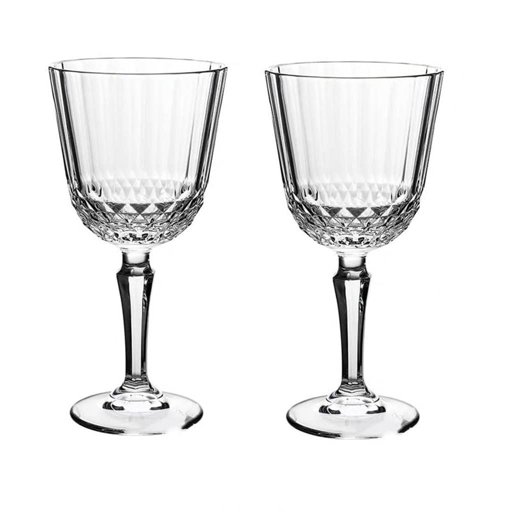 Europäische geschnitzte Weingläser, Champagnerglas, transparenter Kelchbecher for Zuhause, Hochzeit, Bar, Party, Geschenk, Trinkgeschirr Getränkebecher