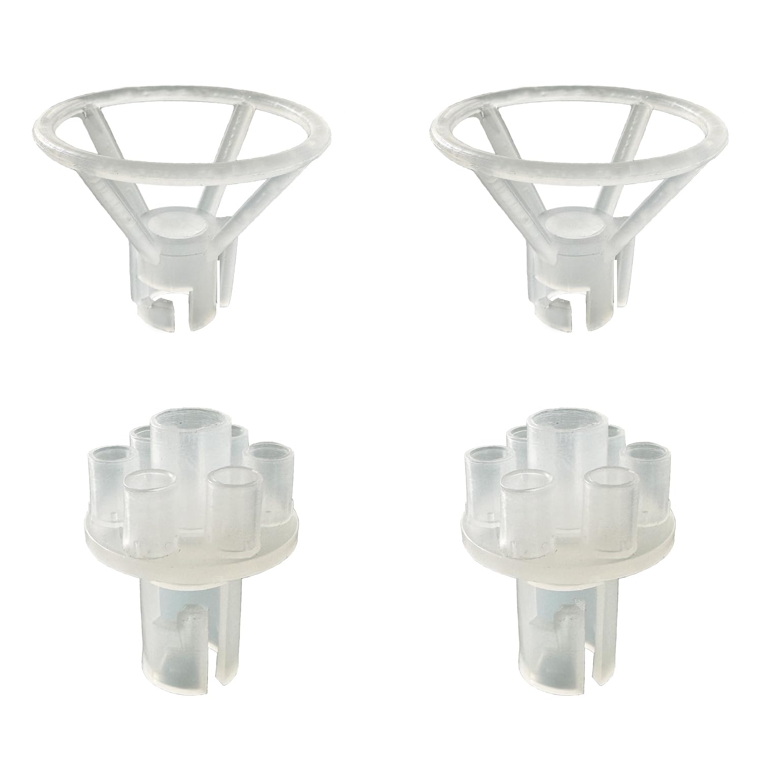 DECOJOY Balloon Arch and Column Universal Top Balloon Bracket and 7 Hole Connecting Connector Accessories