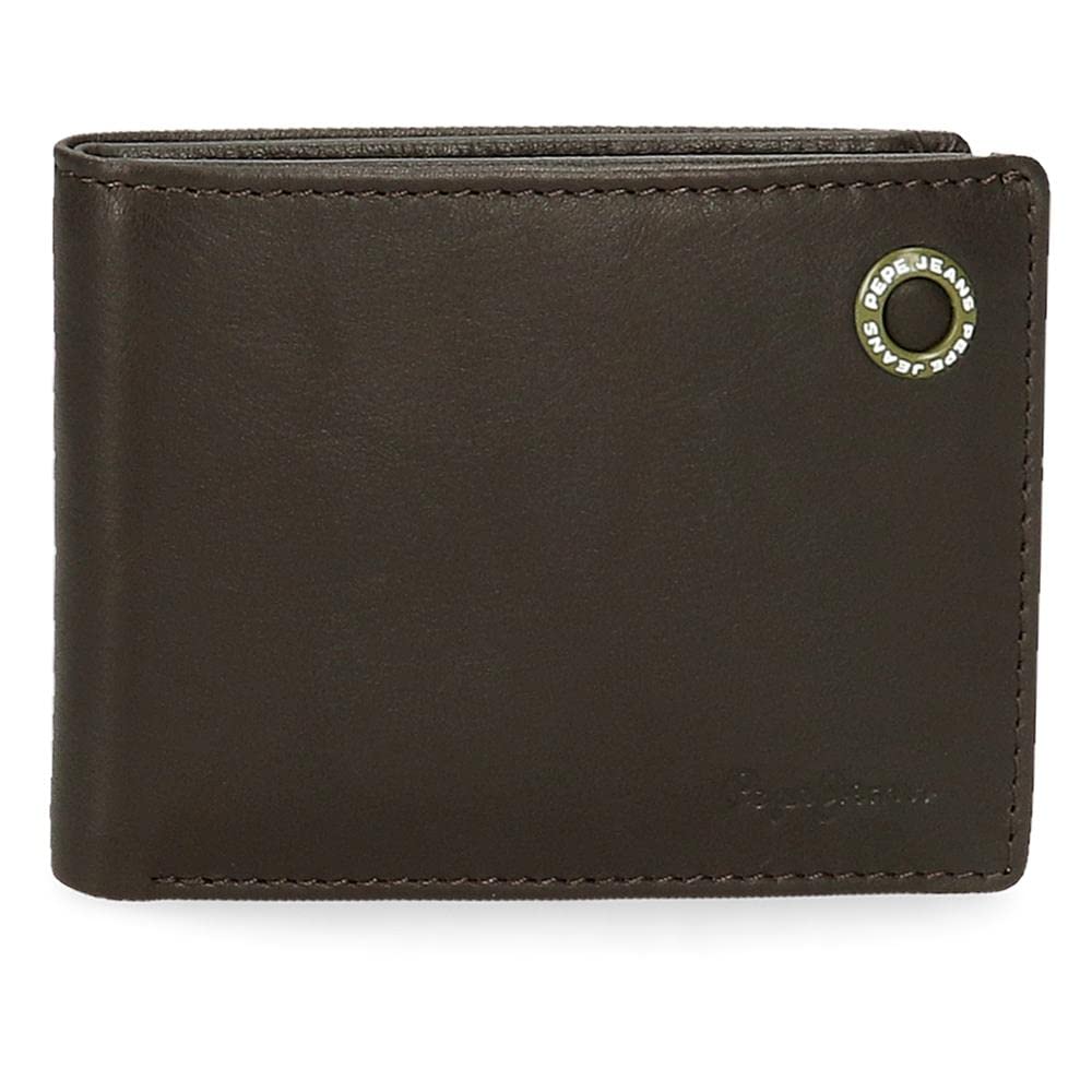 Pepe Jeans Badge, Brown, única, Badge Wallet
