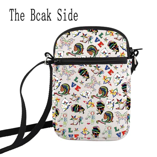 HOLLP OES Sorority Women Gift OES Crossbody Bag Destined to Shine Small Sling Bag4