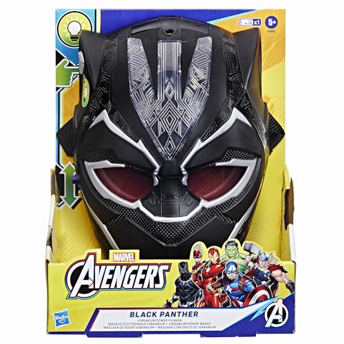 Máscara Black Panther Marvel regalo de cumpleaños para niños y niñas de 5 años 3
