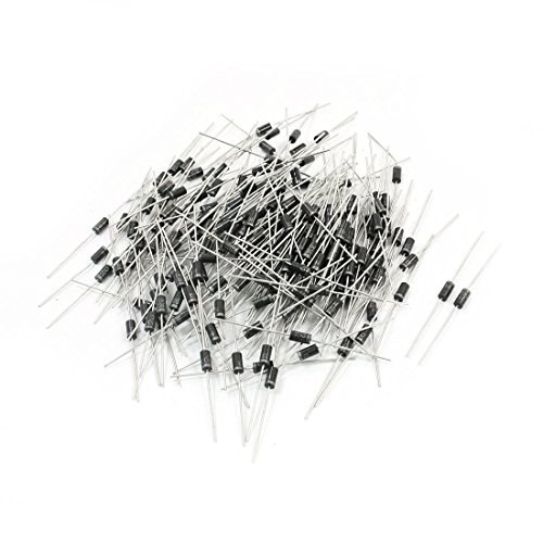 Aexit 200 Pcs Diodes HER203 200V 2A axia-l Lead Soldering High Schottky Diodes Efficiency Rectifier