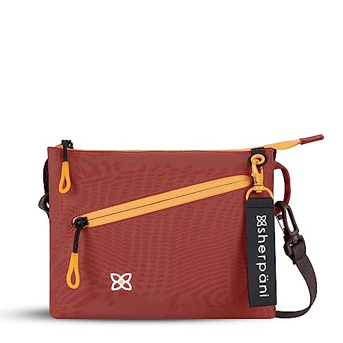 Image of Sherpani Zoom, Small Crossbody Purse, Nylon Crossbody Bag, Lightweight Cross Body Bag, Sleek Dual Pouch, Purses for Women
