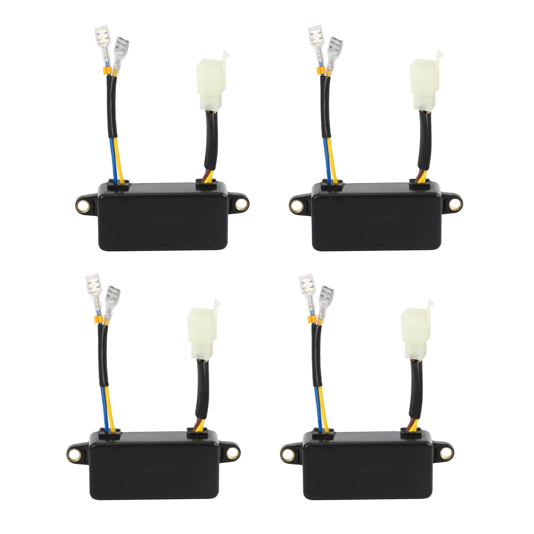 Jnchdghwa Black 4X 2Kw Gasoline Generator Parts Avr Single-Phase Automatic Voltage Rectifier