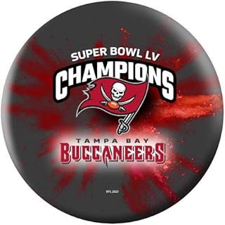 KR Strikeforce NFL Tampa Bay Buccaneers Super Bowl LV Undrilled Bowling Ball (15)