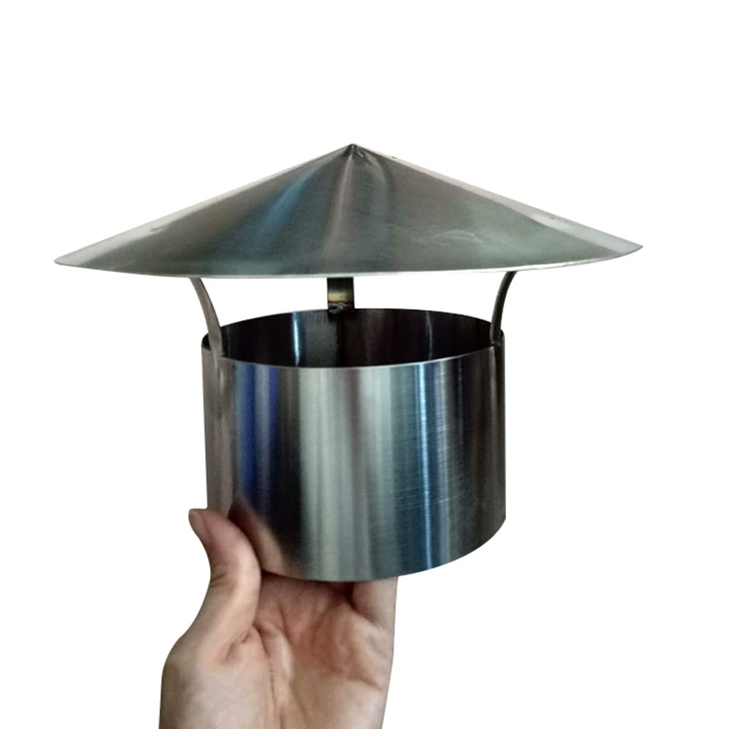 Sombrerete de chimenea para tejados: tapa protectora de tubos de extracción