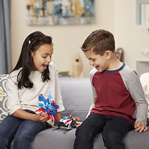 Playskool Heroes Marvel Super Hero Adventures Spider-Man Jet-Copter #TOP5