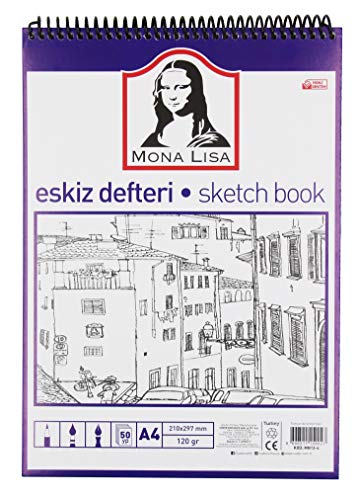 Eskiz Defteri A4 120 g 50 yp Telli