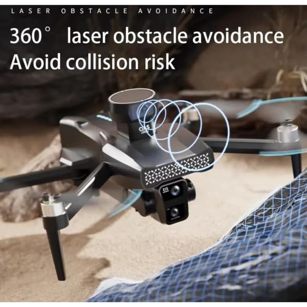 Image of M101 GPS Drone with 8K UHD Camera - 30 Min Flight Time, GPS Auto Return, 5GHz FPV, Brushless Motor, Foldable Quadcopter with 3D Flips & Headless Mode for Aerial Photography
