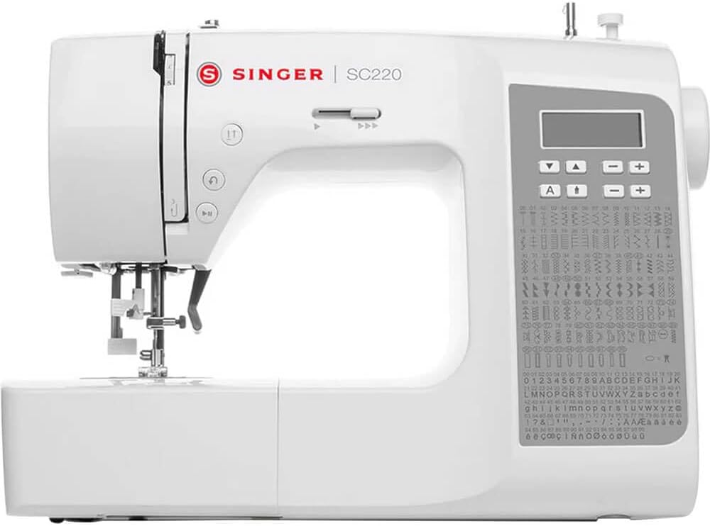 SINGER SC220 Sewing Machine Front View
