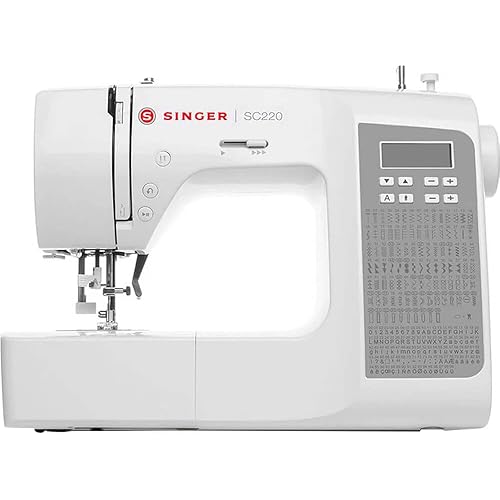 Singer SC220 Sewing Machine - White
