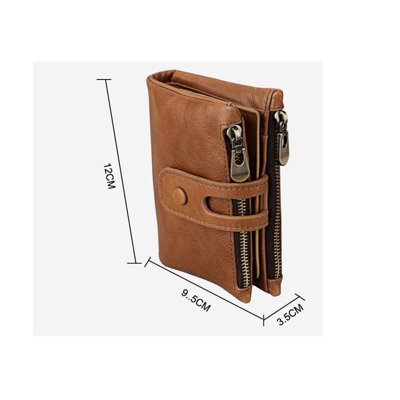 Short Men Wallet Wallet Men Coin Purse Male Women's Wallet Women Purse Card Holder Driver License Holder(Black)2