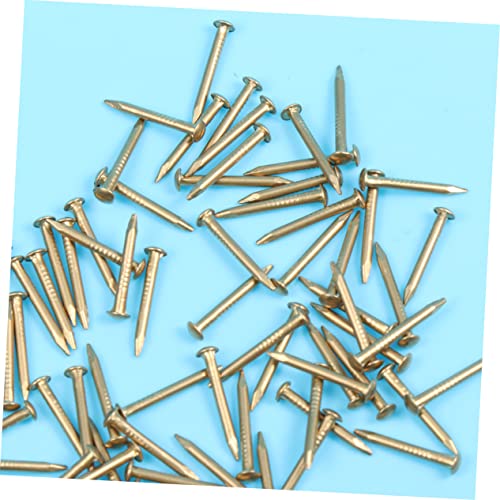 Clavos de Cabeza Redonda de Cobre 100 Piezas para Bisagras de Muebles y Caja de Madera miniatura 6